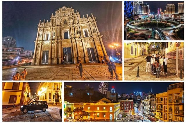 Macau Night City Tour｜Private Tour with Local Driver-Guide
