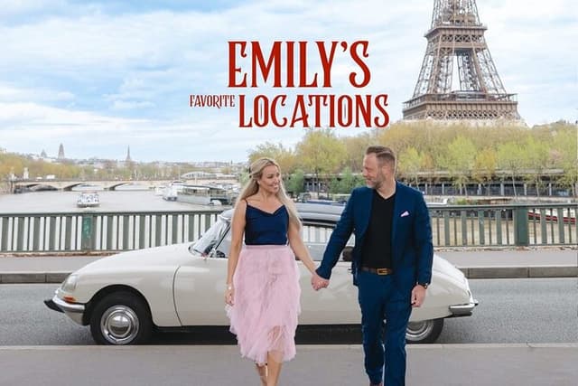 Paris TV Show Tour in a Open Top Vintage French Car Citroen DS