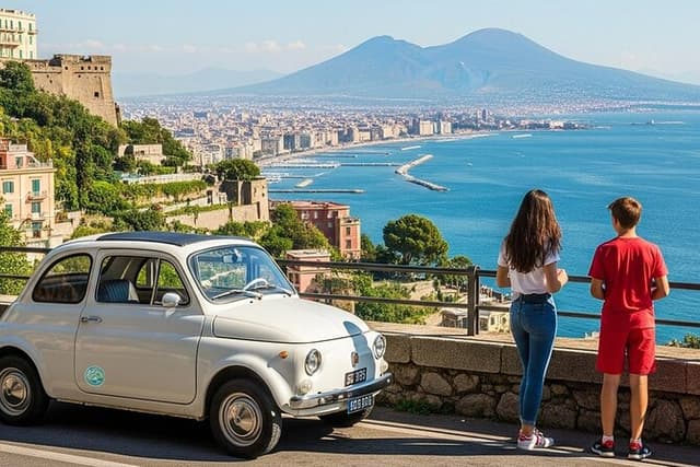 Private Tour: Naples Sightseeing by Vintage Fiat 600