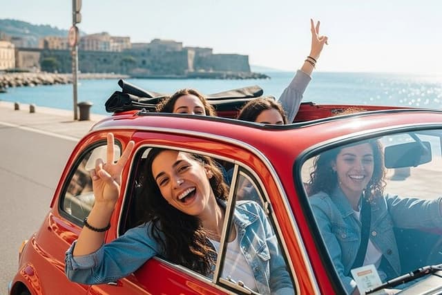 Private Panoramic Tour of Naples by Fiat 500 and 600