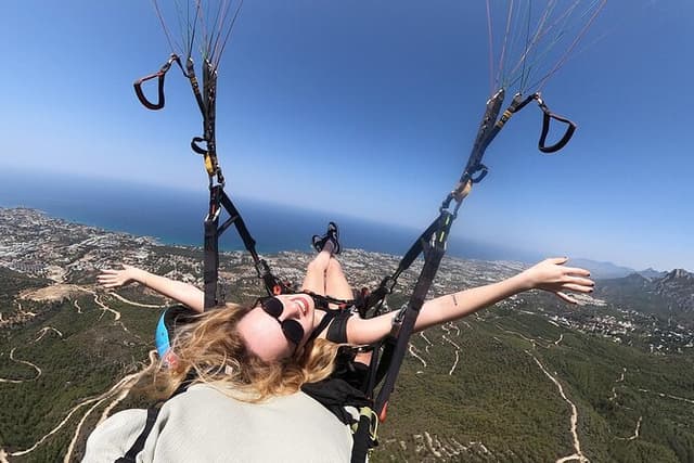 Paragliding Adventure Over Kyrenia