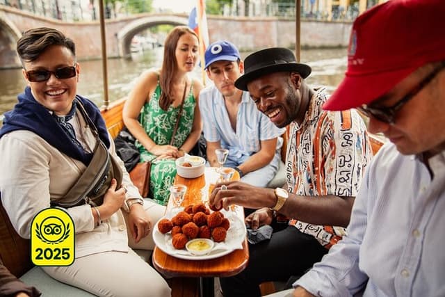 Eating Amsterdam: Food Tour & Canals Cruise
