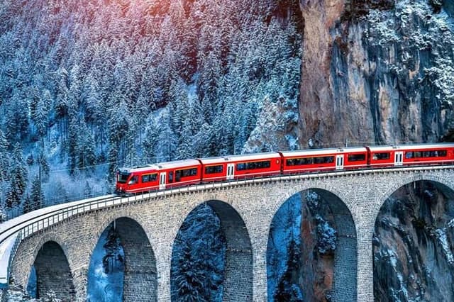 From Milan: Guided Bernina Train Tour to St Moritz and Tirano