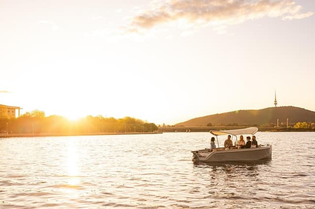Self Drive Electric Boat Hire in Canberra