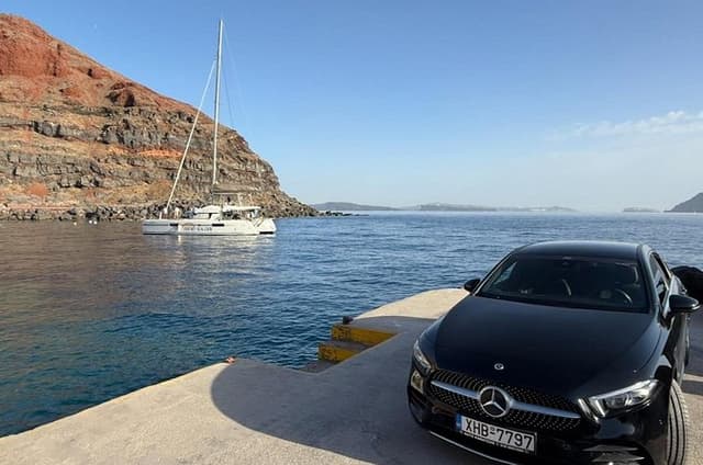 Santorini Luxury Private Airport, Port & Hotel Transfer