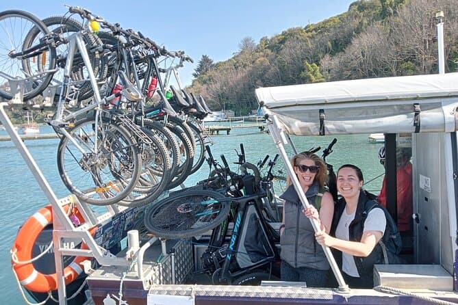 Scenic Otago Harbour Bike Ferry Tours