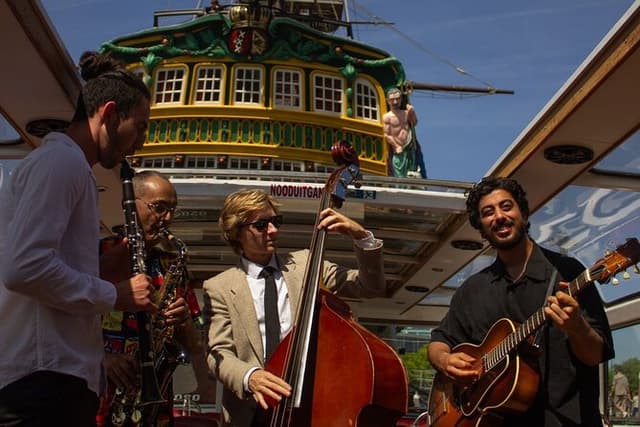 Amsterdam Jazz Canal Cruise with live music