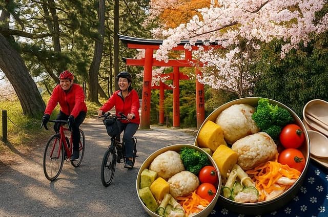 Bento and Bicycle Tour of Hidden Kyoto with Local Guides
