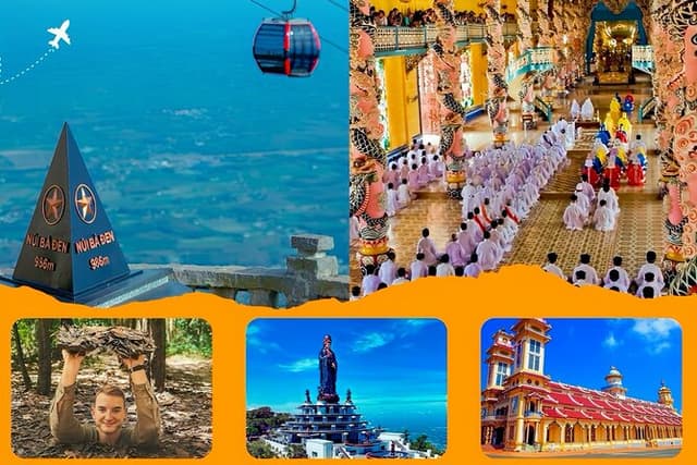 Tay Ninh – Cao Dai & Ba Den Mountain + Optional Cu Chi Tunnels