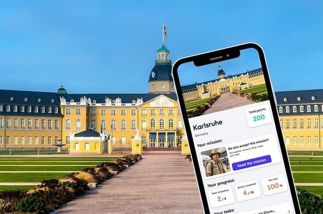 Karlsruhe: City Exploration Game and Tour on your Phone