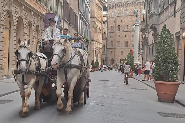 Florence : Carriage Tour in the Old Town – Romantic Tour