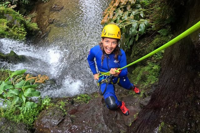 São Miguel Canyoning in the Natural Park DA Ribeira dos Caldeirões