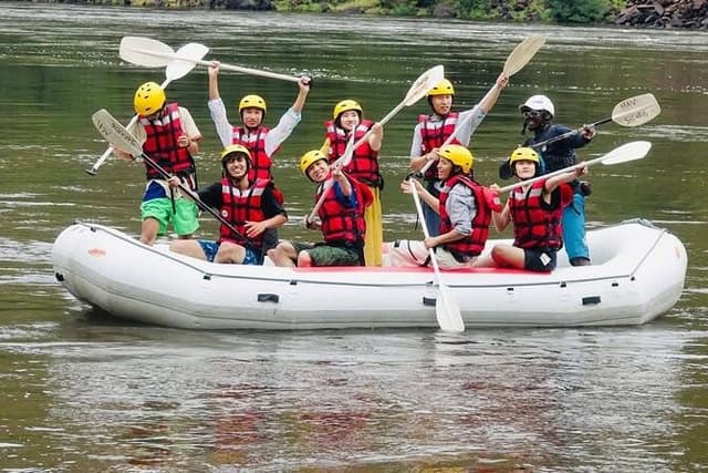 Half Day Zambezi River White Water Rafting