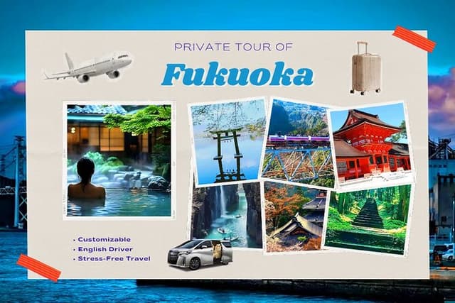 Fukuoka Mt Aso Yufuin Private Transportation English Driver