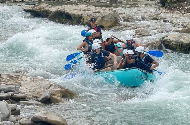 Wild Vjosa River Rafting Adventure in Përmet
