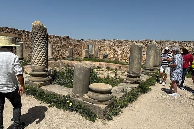 Private Excursion to Volubilis Meknes and Moulay Idriss from Fez