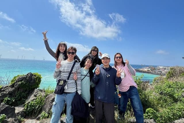 Jeju Private Car Charter with Local driver using translate app