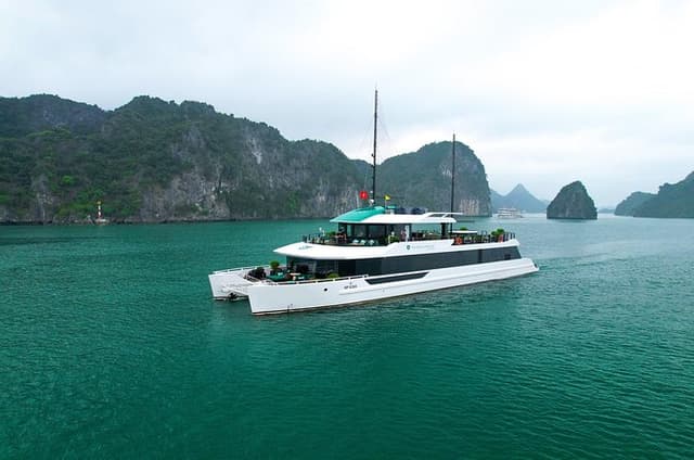 The Halong Catamaran Premium Day Cruise From Ha Long Bay