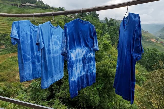 Indigo Dyeing Workshop in Sapa with H’Mong Artisans