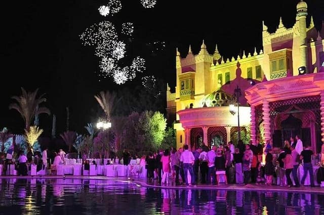 Chez Ali Fantasia diner and Show in Marrakech