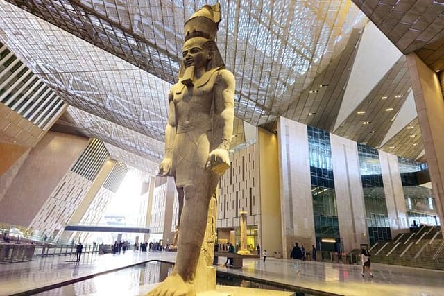Grand Egyptian Museum QR Ticket in Cairo with transfer optional