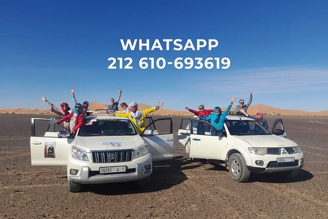 3 hour Jeep Tour in Sahara Desert Merzouga, Morocco