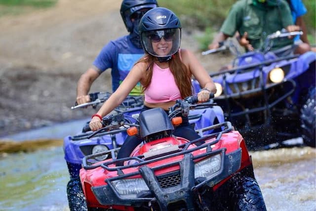 Grand Turk; ATV Tour w/ Beach & Lighthouse stop