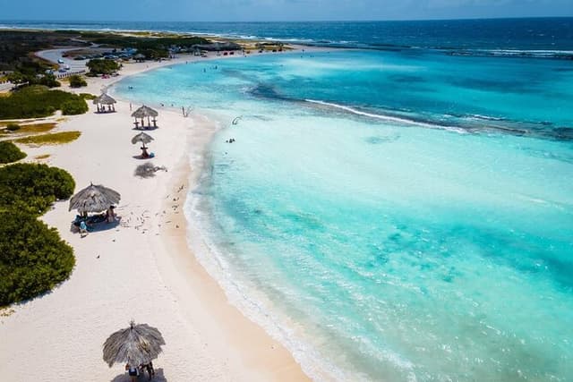 Aruba Half-Day Full Island Safari Adventure with Baby Beach Swim