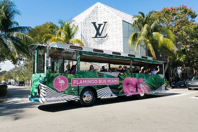 Exclusive Open-Air Miami Bus Tour | Flamingo Bus Miami Tours
