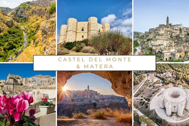 Castel del Monte & Matera: Private Tour from Bari or Matera