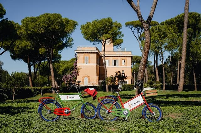 E-BIKE TOUR : The parks of Rome