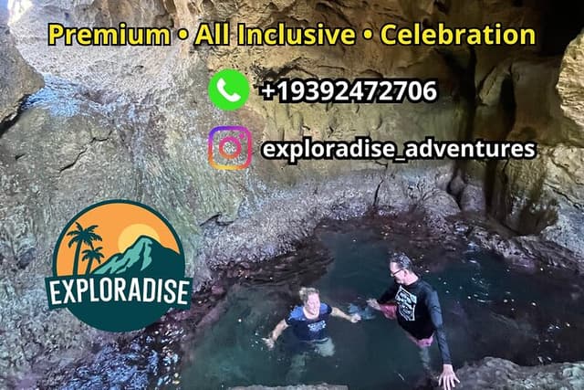 Explore Cueva del Indio + La Poza del Obispo Beach
