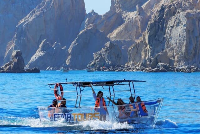 Cabo San Lucas Arc Transparent Boat Tour