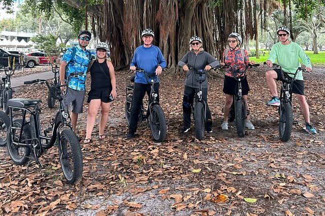 E-Bike Guided Tour Downtown St Pete: Sights & Murals