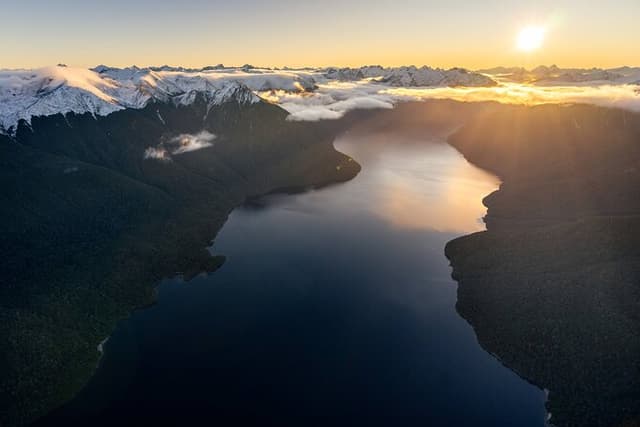 Helicopter Transfer from Milford Sound Airport to Te Anau