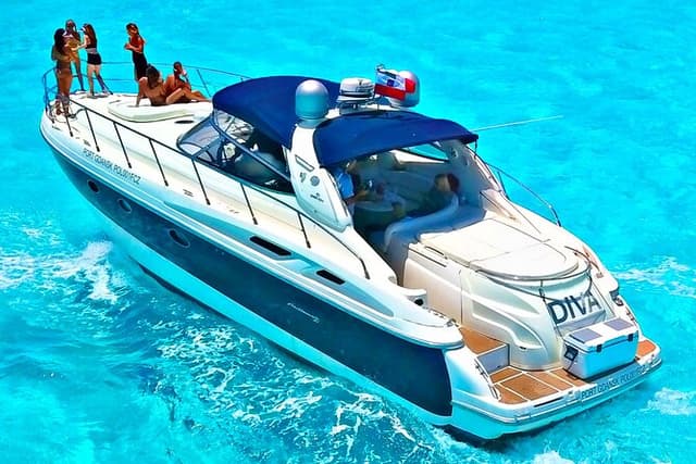 DIVA 60ft Elite Italian Yacht Experience in Cancun