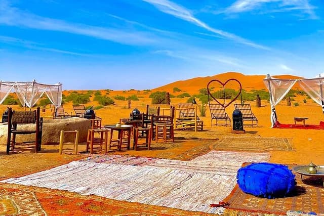 Luxury Desert Camp Experience with Camel Ride & Private Tent