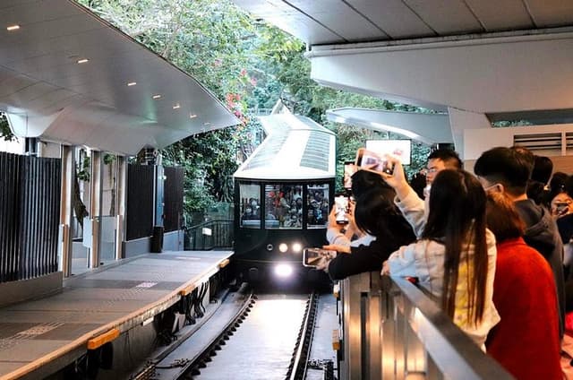 Peak Tram and Sky Terrace Visit with Tour Group