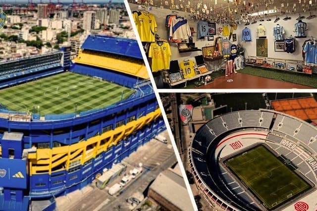 Boca Juniors and River Plate Stadium Tour + TOP Museum.