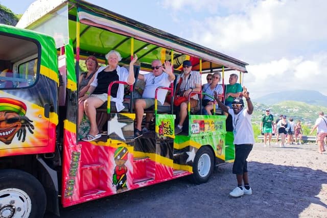 Open Air St. Kitts Tour with Island Vibes