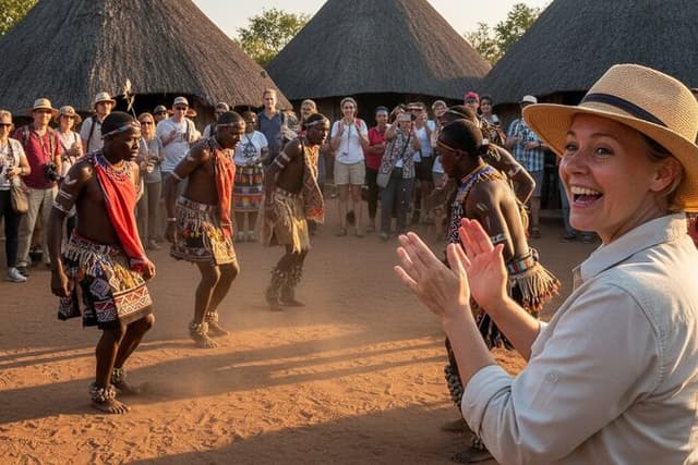 Lesedi Cultural Village Tour with Lunch from Johannesburg