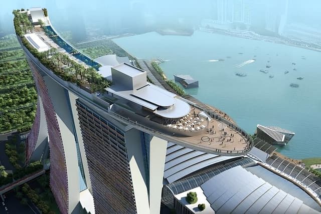 Marina Bay Sands SkyPark Observation Deck optional Gardens by bay