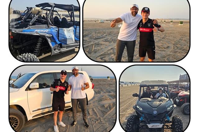Doha Qatar ATV Quad Bike Buggy Dune Bashing and Camel Ride