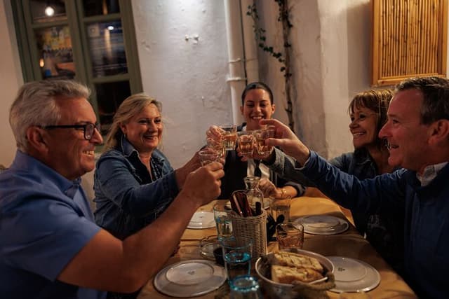 Naxos Town Evening Food Tour with Wine Tasting & 6 food Stops