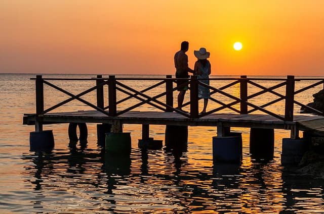 Sunset from Barú