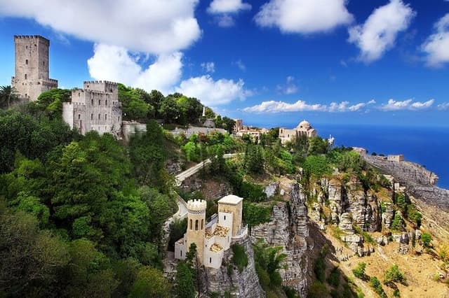 Full Day tour Erice, Florio Winery, Marsala Salt Pans, Mozia