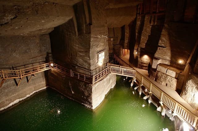 Salt Mine Guided Tour from Krakow (hotel pick up)