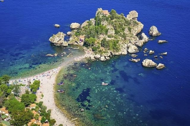 Letojanni Group Boat Tour, Taormina and Giardini Naxos