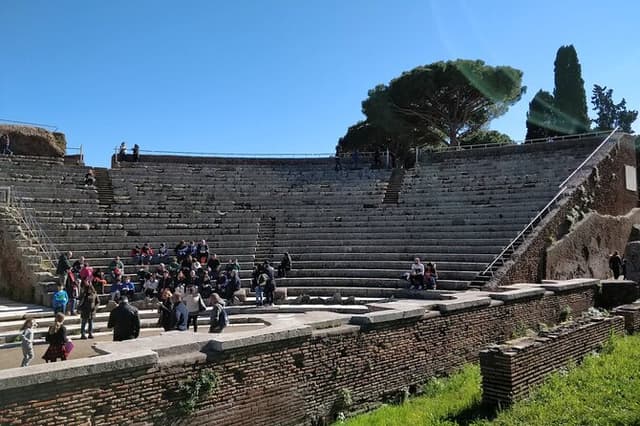 Ostia Antica Archeological Park with Italian GELATO
