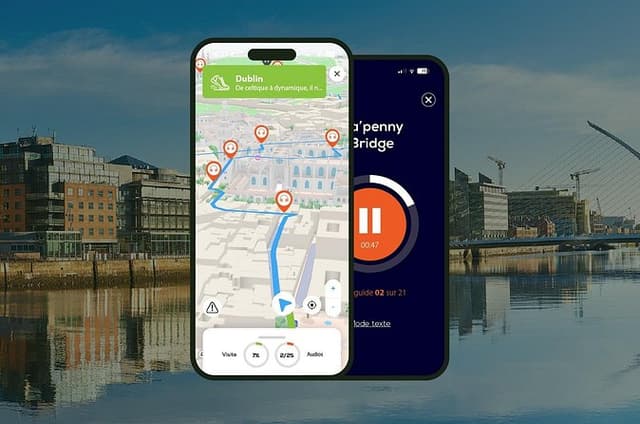 Dublin Walking Tour 3h45 and 20 audio reviews